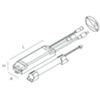 Novalux 1020A4.99 - 1h emergency power kit for THE PANEL 2