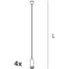 Novalux 104110.99 - kit sospensione 120 cm SCHOOL