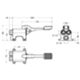 Idral 02070 – mezclador monopedal de suelo
