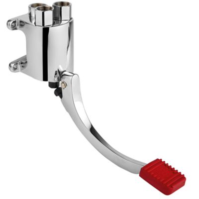 Idral 02072/90 – wall-mounted single-pedal mixer