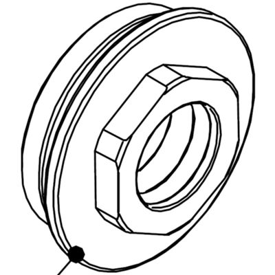Idral 02094 – Replacement stuffing box for pedal mixer