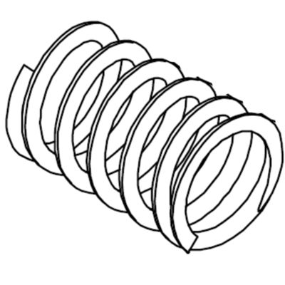 Idral 02095 – Replacement spring for pedal mixer