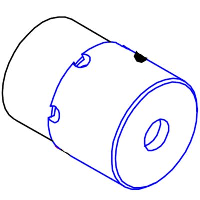 Idral 02091F – Replacement Shut-Off Valve for Foot-Operated Mixer