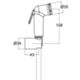 Idral 09024/DV – Ducha bidé blanca Easy