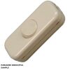 White 10A bipolar pass-through switch