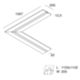 Novalux 101896.99 - profilo angolare L-33 standard