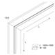 Novalux 101871.99 - L-16 EVO standard wall/ceiling profile