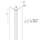 Novalux 101872.99 - profilo angolare L-16 CORNER standard