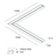 Novalux 101806.99 - L-16 EVO hydro corner profile