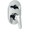 Nobili BS101100 – Mezclador de ducha empotrado con desviador BLUES
