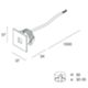 Novalux 109401.01 - Spot encastrable NEWSTEP 2W 3000K