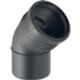 Geberit 390.122.14.1 - Codo de 45° 40 mm silent-PP