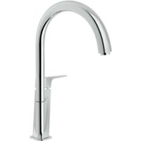 Nobili VV103127CR – Mezclador de fregadero de caño alto ACQUAVIVA