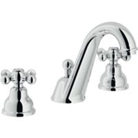 Nobili GRC5011 – Mezclador de lavabo de caño bajo GRAZIA