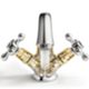 Nobili GRC5011 – Mezclador de lavabo de caño bajo GRAZIA