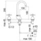 Nobili GRC5012 – Mitigeur lavabo à bec haut GRAZIA