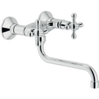 Nobili GRC5003CR – Grifo de lavabo de pared GRAZIA