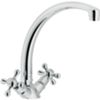 Nobili GRC5117/5CR – Grifo para lavabo con caño alto GRAZIA