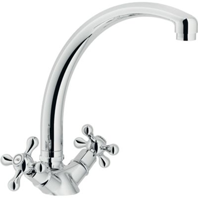 Nobili GRC5117/5CR – Robinet d'évier à bec haut GRAZIA