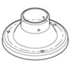 Lombardo LB1181G - Pied de poteau Still gris high-tech 17 cm
