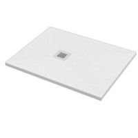 Ercos BPMAROSTON8090 - Plato de ducha blanco piedra 90x80x2,7
