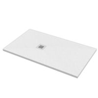 Ercos BPMAROSTON8012 - Plato de ducha 120x80x2,7 Blanco piedra