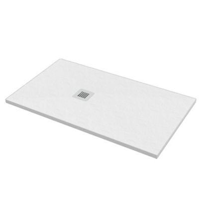 Ercos BPMAROSTON8012 - piatto doccia 120x80x2,7 Stone bianco