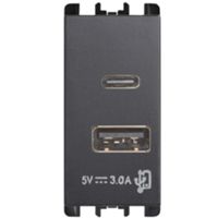 Nea Antracita - Toma USB A+C