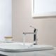 Paffoni CA 075H – Mitigeur lavabo Candy chromé avec vidage