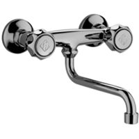 Paffoni DA170 – Grifo para lavabo de pared Danubio