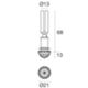Linea Light 87350N00 - Foco TURE 1,5W 4000K cromo