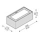 Lombardo LB49221 - plafoniera Trend U&D 220 E27 20W bianco
