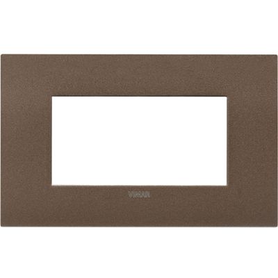 Vimar 19954.24 Arke Fit - 4-module plate in matt bronze
