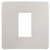 Plana Up - placca in tecnopolimero 1 posto grigio dolomite