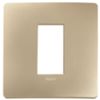 Plana Up - placca in tecnopolimero 1 posto champagne