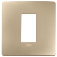Plana Up - placca in tecnopolimero 1 posto champagne