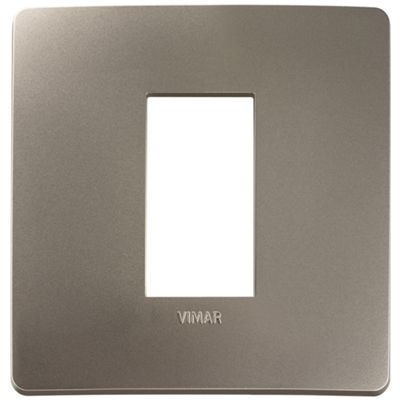 Plana Up - Placa de tecnopolímero de titanio de 1 plaza