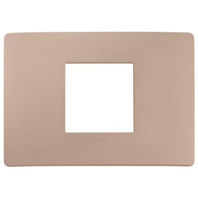 Plana Up - placca in tecnopolimero 2 posti centrali terracotta
