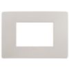 Plana Up - placca in tecnopolimero 3 posti grigio dolomite