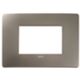 Plana Up - 3-seater titanium technopolymer plate