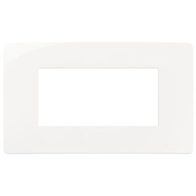 Plana Up - Silla de tecnopolímero blanca de 4 plazas