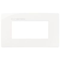Plana Up - 4-seater white antibacterial technopolymer plate