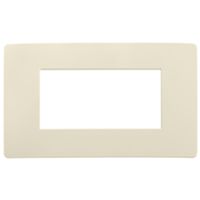 Plana Up - 4-seater ivory technopolymer plate