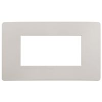 Plana Up - Silla de tecnopolímero de 4 plazas en gris dolomita