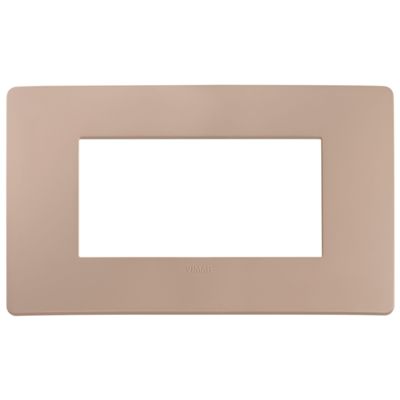 Plana Up - placca in tecnopolimero 4 posti terracotta