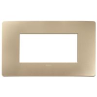 Plana Up - 4-seater technopolymer plate, champagne