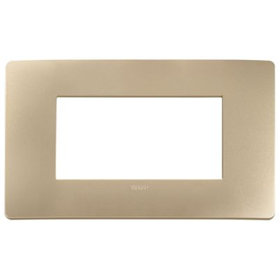Plana Up - 4-seater technopolymer plate, champagne