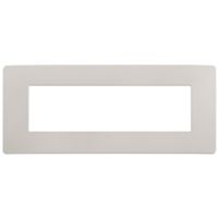 Plana Up - placca in tecnopolimero 7 posti grigio dolomite