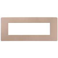 Plana Up - placca in tecnopolimero 7 posti terracotta