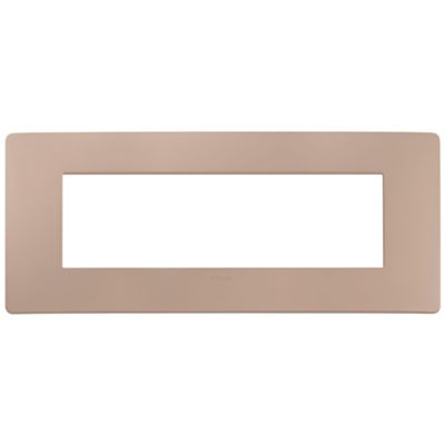 Plana Up - placca in tecnopolimero 7 posti terracotta
